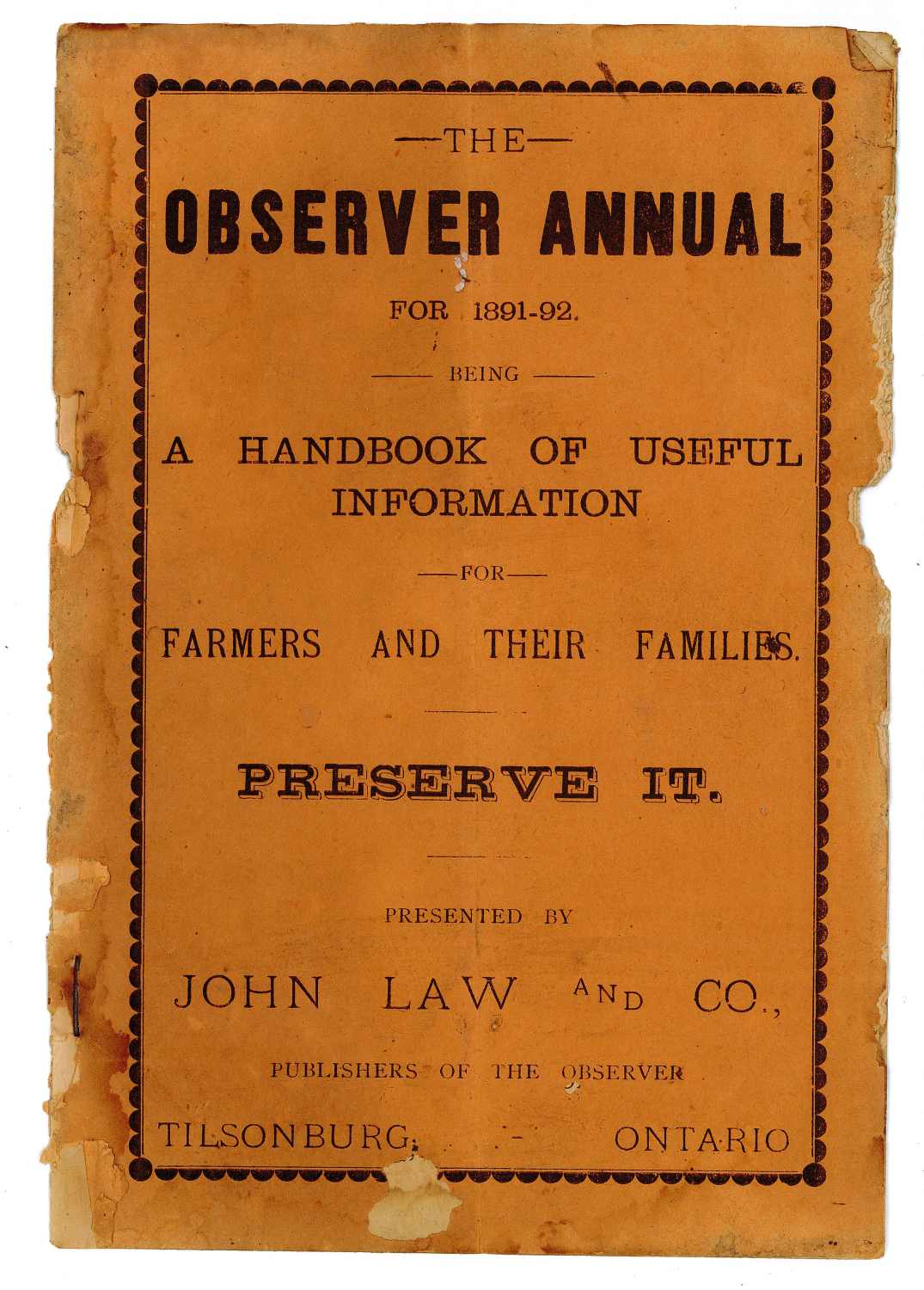Newspapers - Oxford County